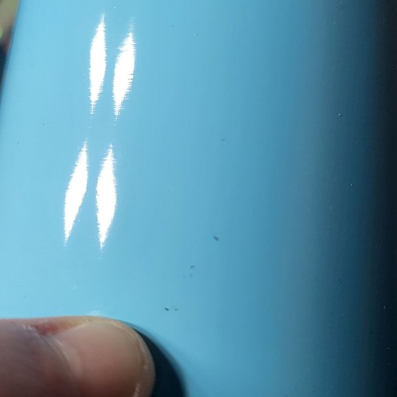 Stainless Steel Blue Floral Wine Tumbler with Lid Pastel Drinkware Cup - Picture 4 of 7